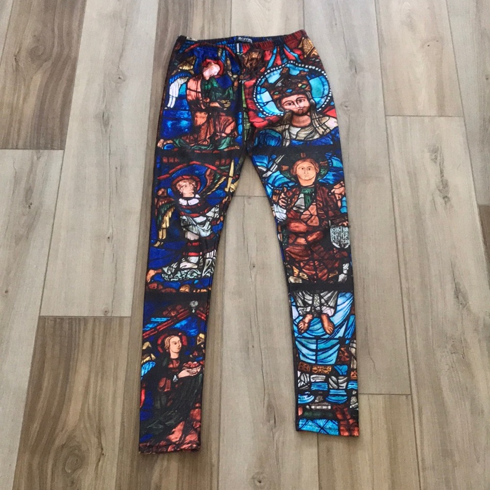 Romwe cathedral leggings
